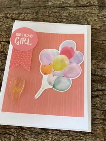 Birthday Girl card