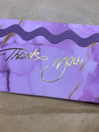 mini thankyou cards