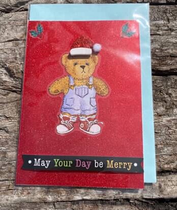 Christmas teddy bear