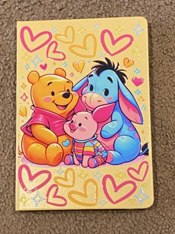 Winnie and friends A5 notebook