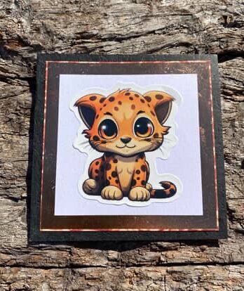Cheetah small card